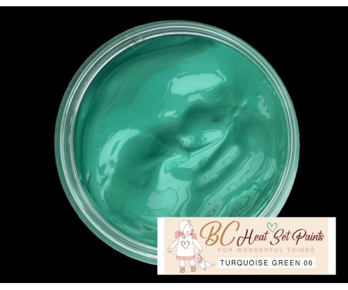 BC Heat Set Paints - Turquoise Green   (10 gram)